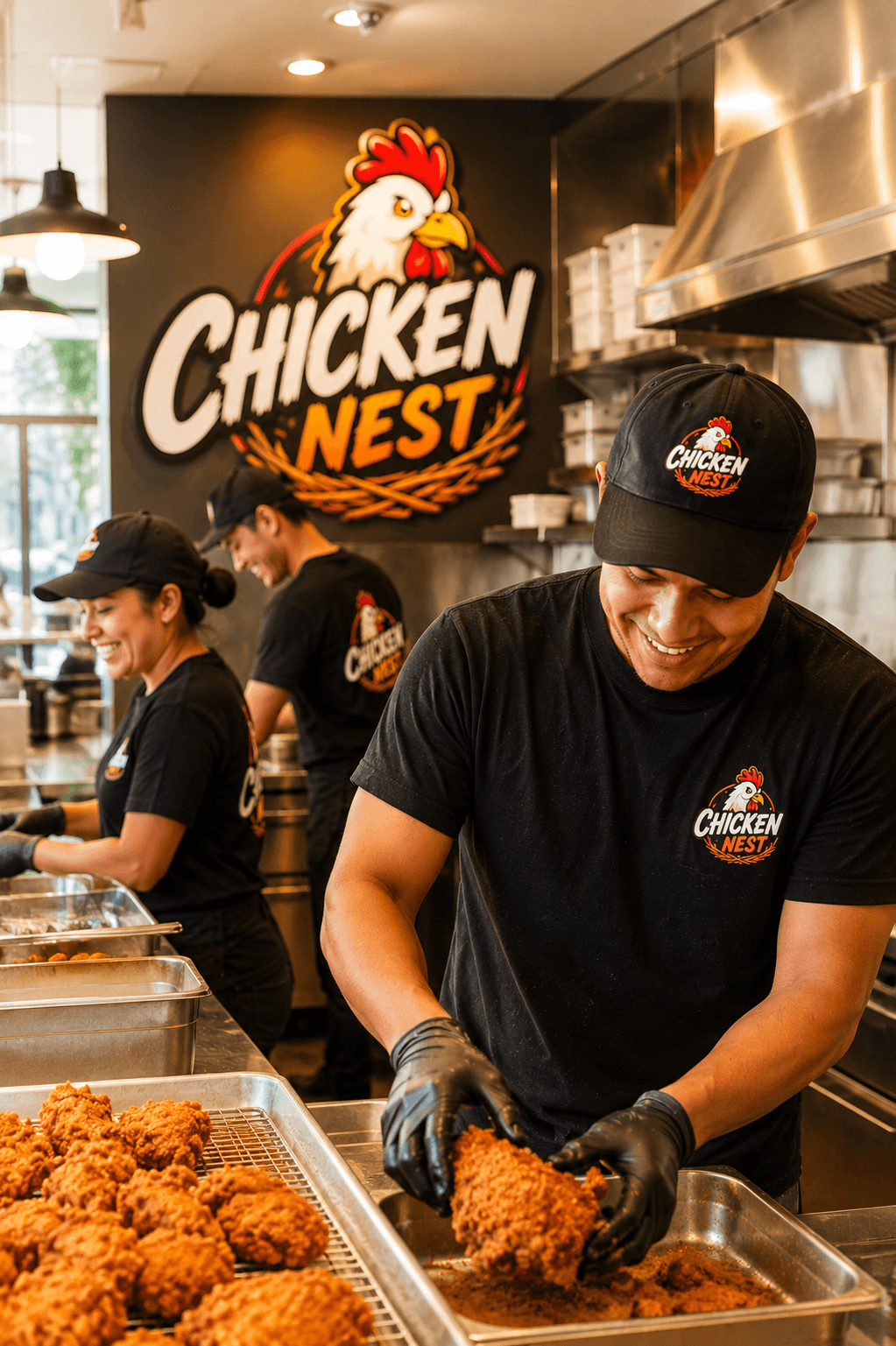 Inside Chicken Nest